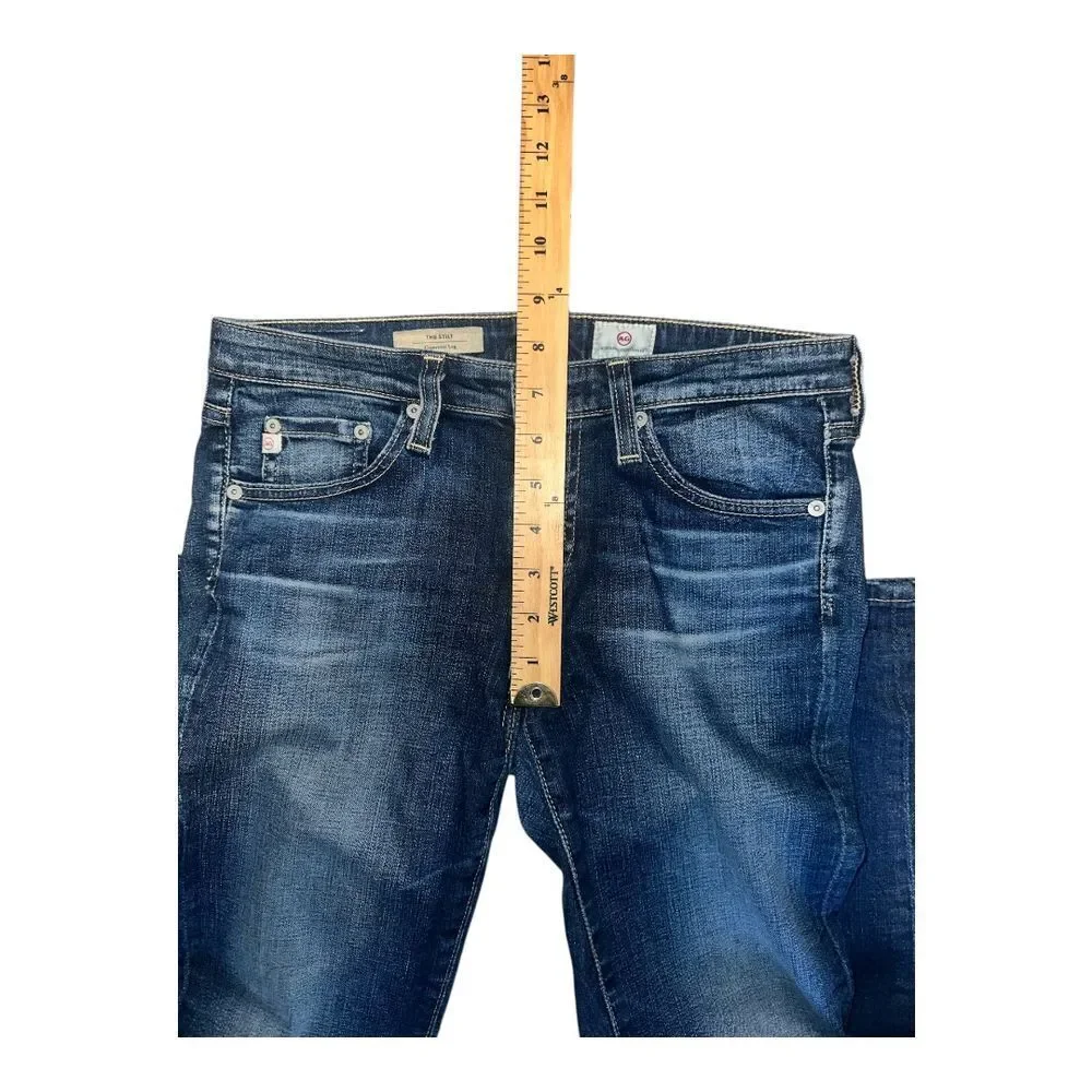 Adriano Goldschmied The Stilt‎ Cigarette Leg Medium Wash Jeans, Size 26R